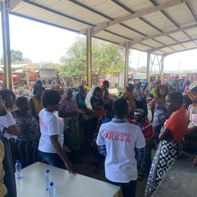 COORDENAÇÃO PROVINCIAL DA AEUPA BENGUELA REALIZA CAMPANHA DE SENSIBILIZAÇÃO CONTRA O CANCRO DA MAMA