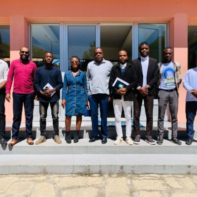 Coordenação da AEUPA no Huambo é recebida pela Reitoria da UJES