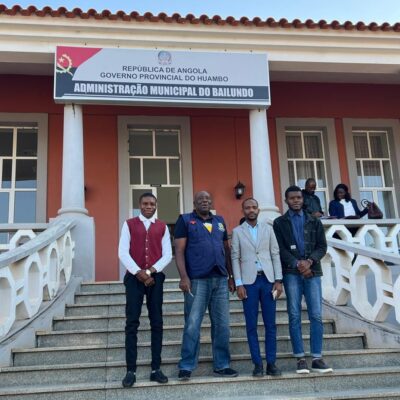 AEUPA NO HUAMBO, RECEBIDA EM AUDIÊNCIA PELO ADMINISTRADOR MUNICIPAL DO BAILUNDO