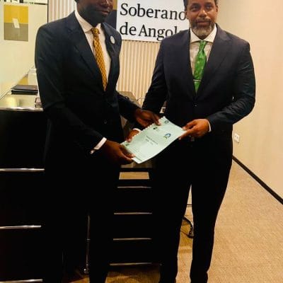 PRESIDENTE DA AEUPA RECEBIDO PELO FUNDO SOBERANO DE ANGOLA